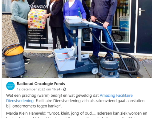Amazing zakenvriend bij ‘Ondernemers tegen kanker’